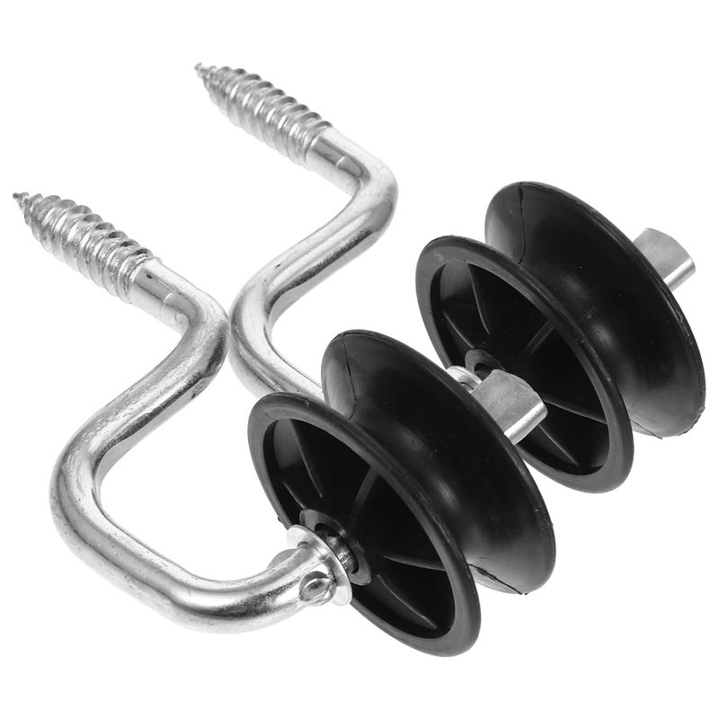Electric Fence Corner Insulators 4Pcs Galvanized Steel Screw In For Wood Posts - Image 3